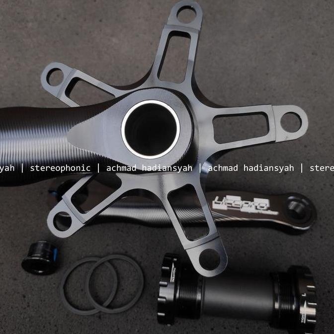 ORIGINAL Crank Litepro Hollowtech SuperHollow Super Light ONLY 575gr