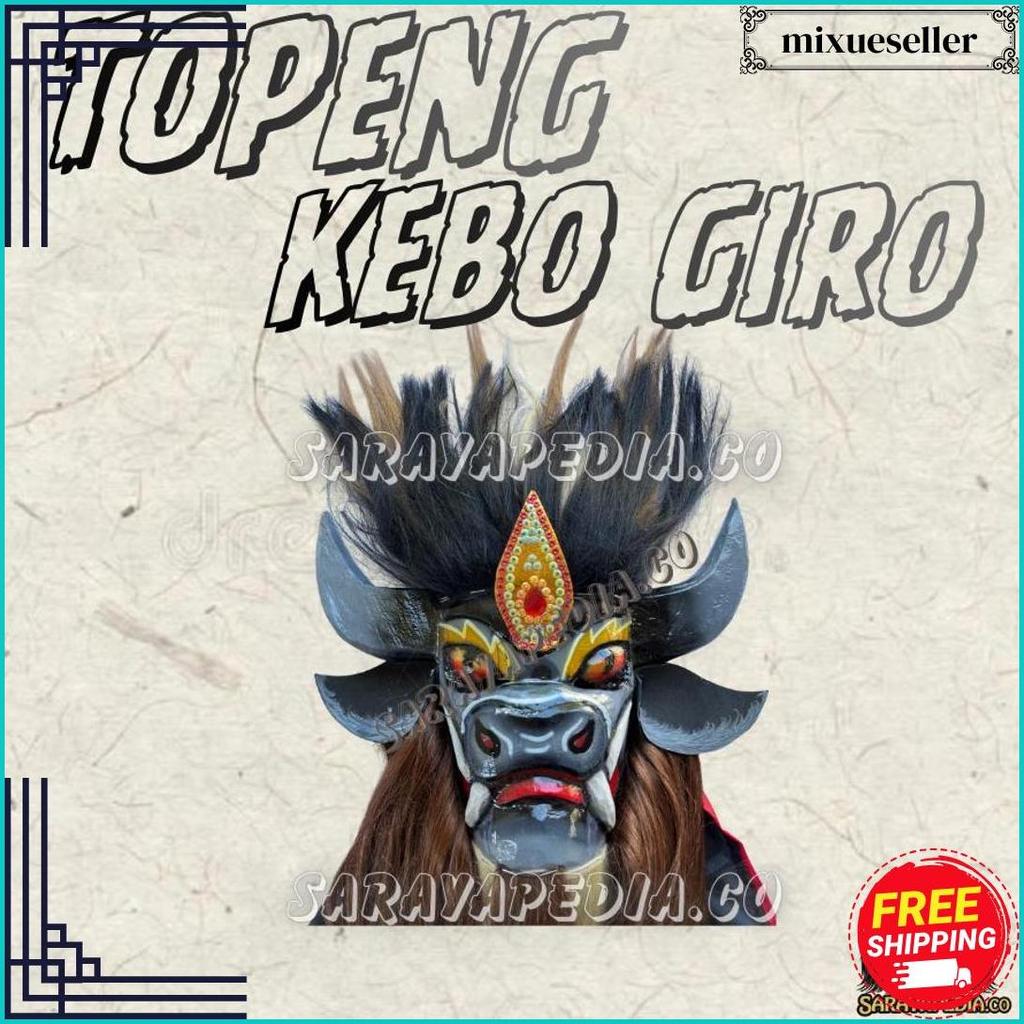 Topeng Kebo Giro Premium Topeng Pentas Sry Murah
