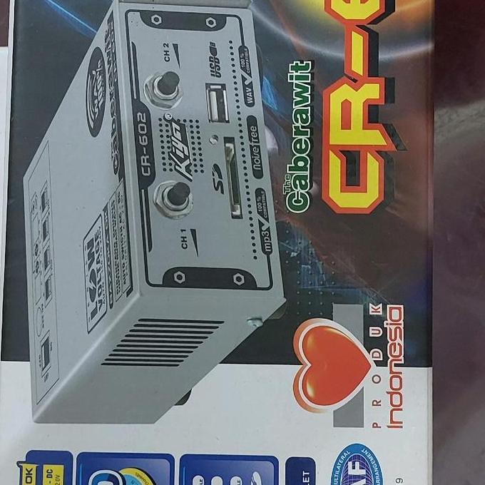 Promo Ampli Kiya Cr602/ Ampli Walet 602/ Ampli Walet Kiya 1Player