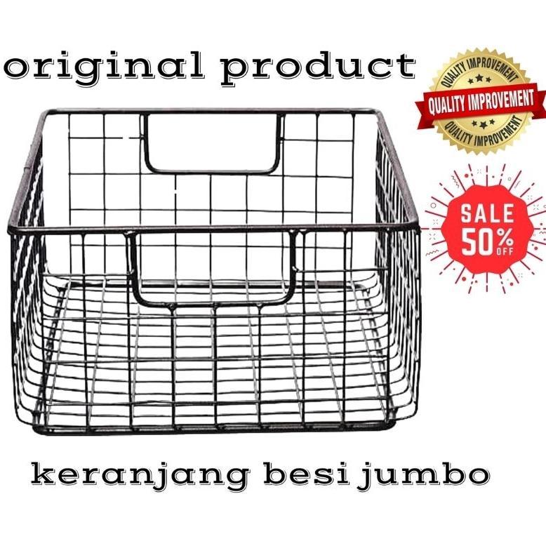 keranjang ram besi  kotak jumbo