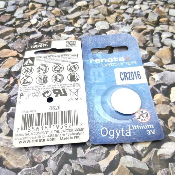 Baterai CR2016 Jam Casio A168WA A168WGA A-168WA A-168WGA Original