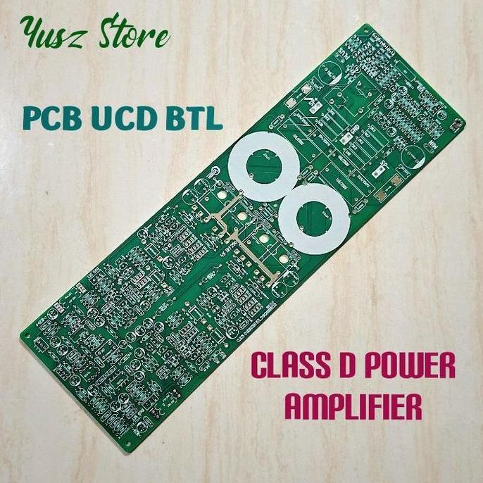 Produk Terbaru Pcb Class D Ucd 3000 Btl Synchroinzed Pure Flat Power Amplifier