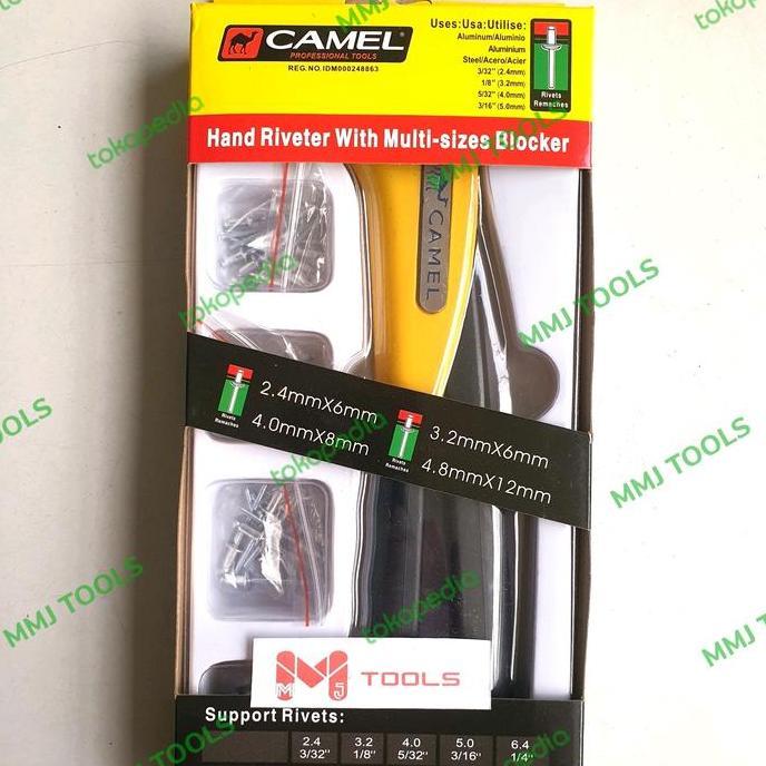 Ready Tang Rivet CAMEL Otomatis - Camel Hand Rivet Otomatis - Tang Rivet