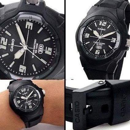 CASIO MW-600F-1AVDF MW600F-1AVDF JAM TANGAN ANALOG ORIGINAL TAHAN AIR