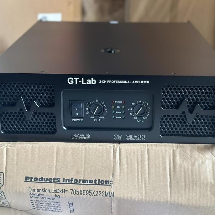 Promo Power Gt Lab 3.0 Gtlab Pa3.0 Original Amplifier