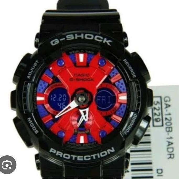 JAM TANGAN CASIO G SHOCK GA-120B-1ADR GA120B-1A ORIGINAL