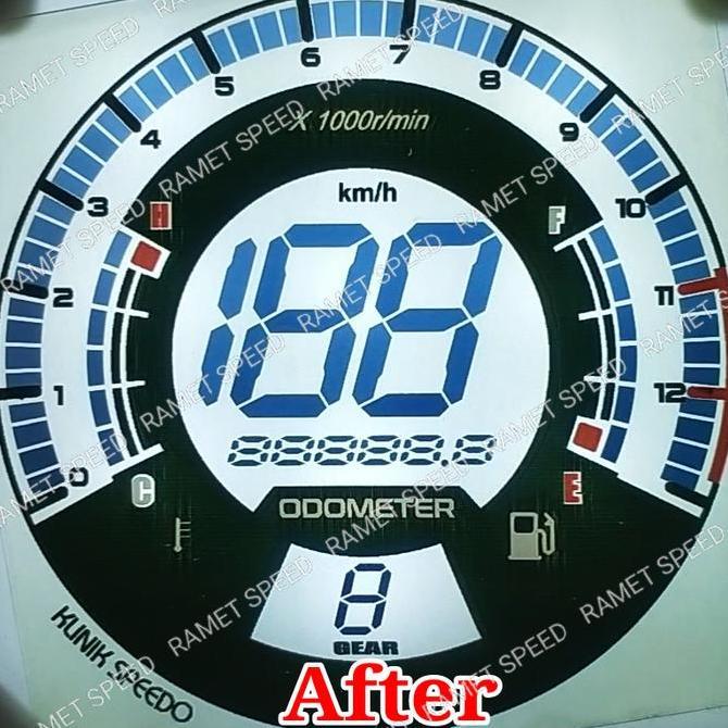 Polarizer speedometer Honda CS1 polaris negatif honda cs1