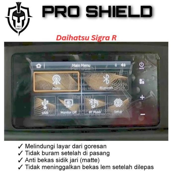 Anti gores head unit daihatsu sigra R 2022 facelift