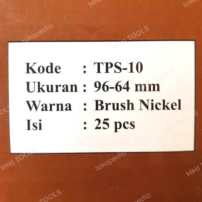Ready Tarikan Laci HUBEN TPS 10 96-64 - Tarikan Laci HUBEN 96 mm