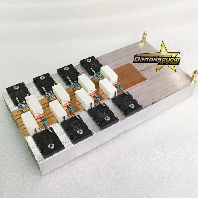 Best Seller Transistor Toshiba Original Lot 524 4Set + Heatsink Tebal 2Mm