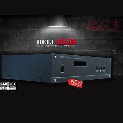 Produk Asli Box Amplifier Hr3 Hr-3 Hrr3 Power Amplifier Stereo Box Bell Mp3 Bgr Box Audio Sound Syst