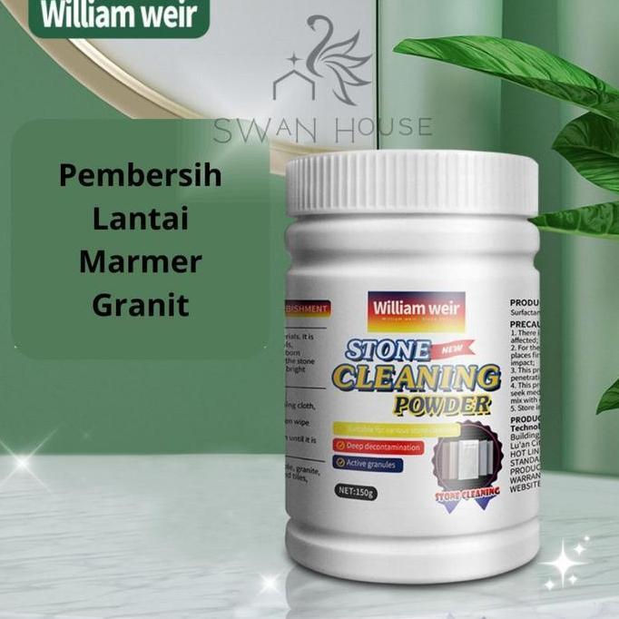 Promo Wlwe Pembersih Kerak & Pengkilap Granit Marmer 150 Gram - Pembersih Lantai / Pembersih Marmer 