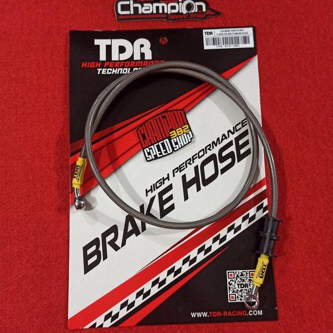 Selang Rem Depan TDR 110cm 110 cm Silver All New NMAX 2020 UP NON ABS