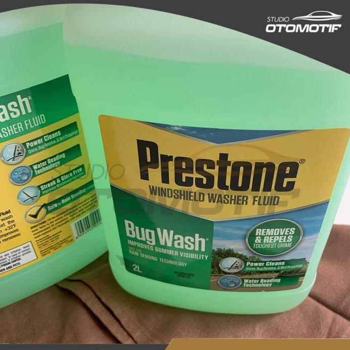 Wiper Fluid Prestone Air Wiper Cairan Pembersih Kaca Mobil Windshield Cleaner 2 Liter