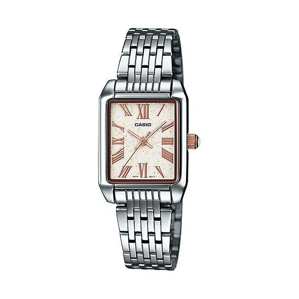 Casio Analog Jam Tangan Wanita Silver Rantai LTP-TW101D-7A Original