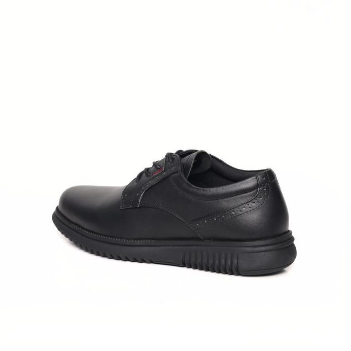 Bradleys Noku Black - Sepatu Kulit Formal Casual Pria | Pantofel Modern Pria Cocok Untuk Kerja