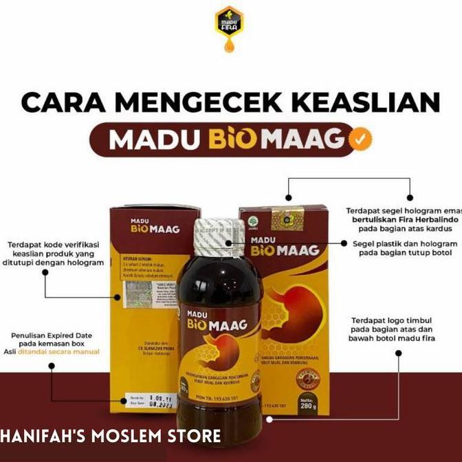 Madu Biomaag Bio Maag Herbal Ahli Maag Gerd Dan Asam Lambung Biomagh