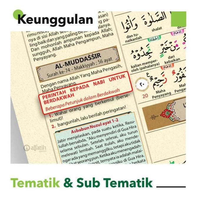 Al Quran AL FATHAN (A5), Al-Quran Tajwid Terjemah Per Kata