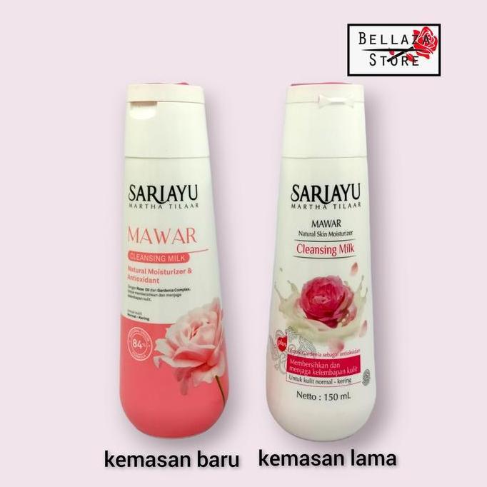 Sariayu Mawar Cleansing Milk 150 ml / Pembersih Wajah