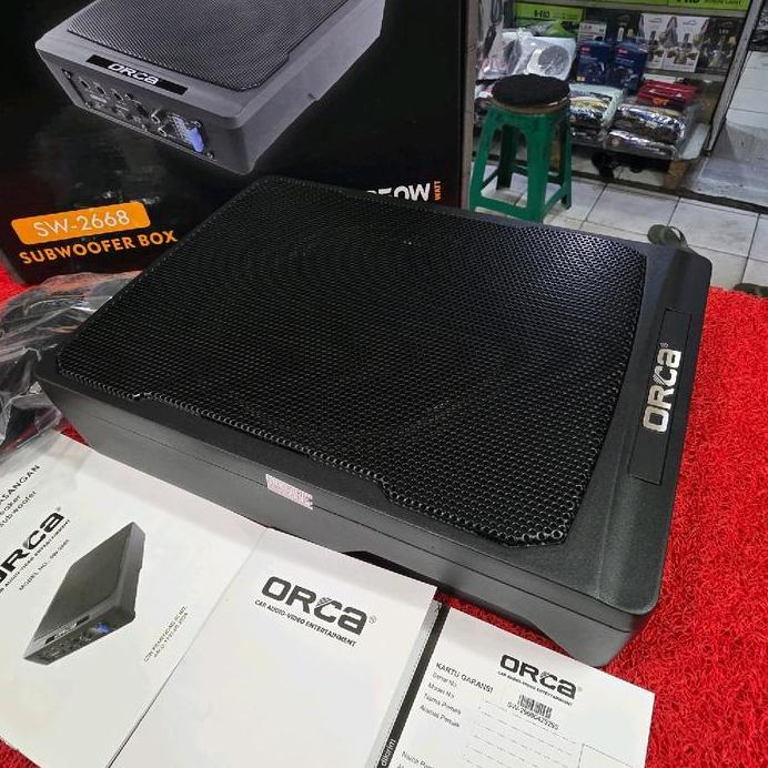 Subwoofer Kolong Aktif ORCA SW-2663 Subwoofer Aktif ORCA 8 in