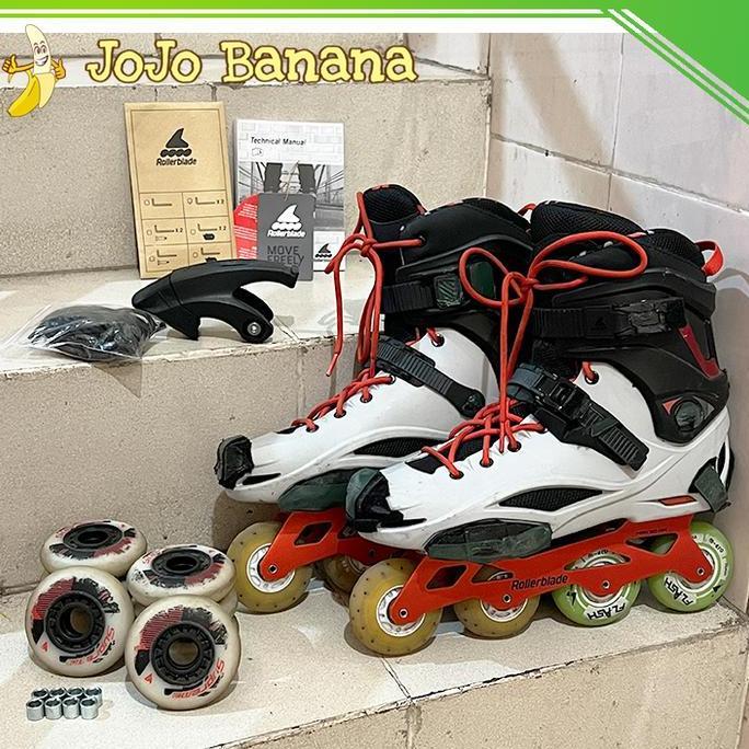 Preloved Rollerblade RB Pro X Inline Skate Sepatu Roda Second