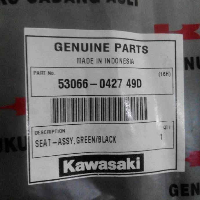 Jok Ori KLX 150 L - Original Kawasaki PnP KLX150 S