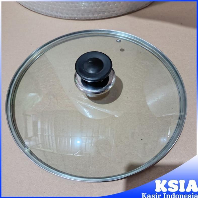 Tutup Panci Kaca PREMIUM | BERKUALITAS | BERGARANSI | SEGALA UKURAN Mulai Dari 16 cm 18 cm 20 cm 22 
