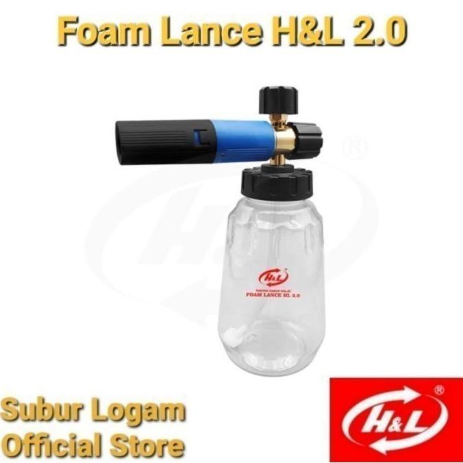 Ready Foam Lance H&L 2.0 untuk Mollar Q8 Tabung Botol Sabun Salju Snow Wash