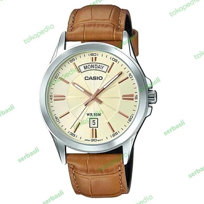 New Casio Pria MTP1381L / MTP-1381L Original & Bergaransi