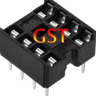 1020Pcs Socket ic 8 PIN kaki 8 p Soket konektor ic 8pin 8 kaki DIP