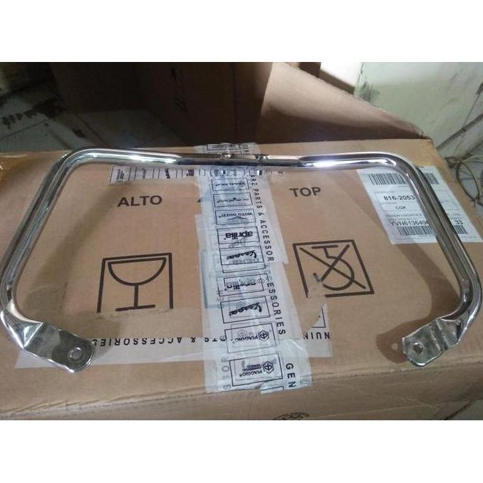 saddle handle / behel vespa sprint chrome original