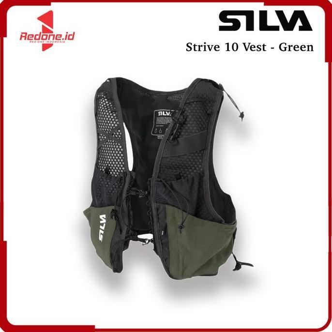 Silva - Strive STRIVE 10 Green Running Vest