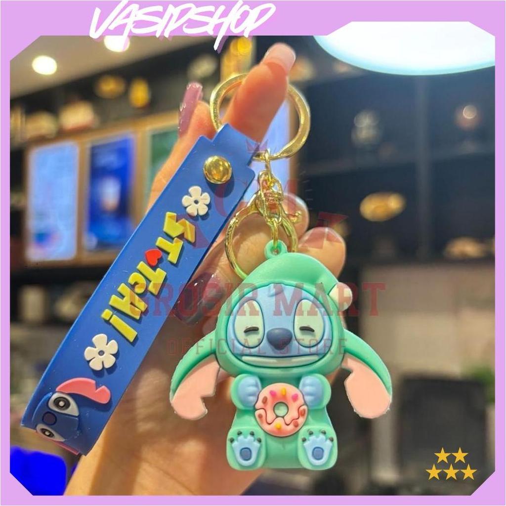 GM Gantungan Kunci Stitch / Ganci Stitch  / Ganci Boneka Stitch / Gantungan Kunci Boneka Stitch  / K
