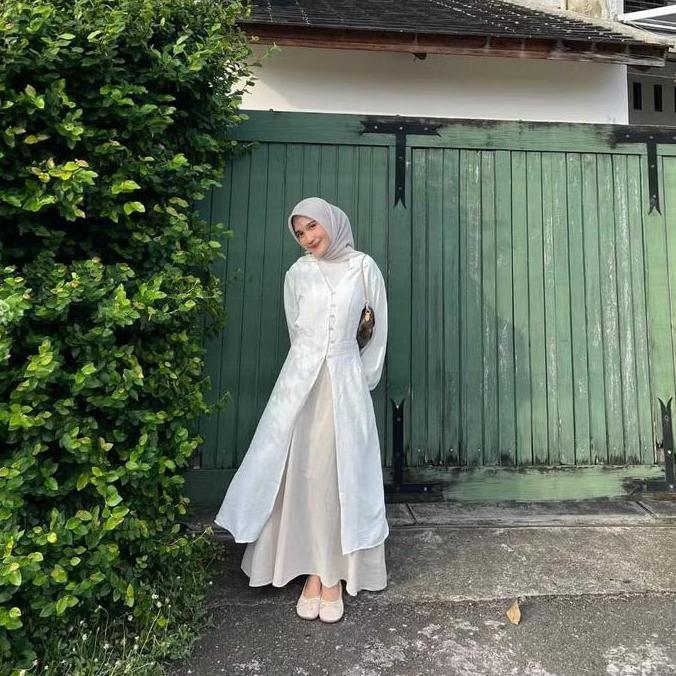 YUK CHECKOUT  Long tunik cardi crinkle / tunik cantik bora long tunik YUK CHECKOUT 