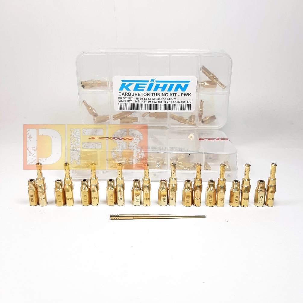 DORRLA PILOT JET MAIN JET SPUYER KARBURATOR PWK SET TUNING PER BOX PWL VESPA 2TAK TIGER GL PRO NINJA