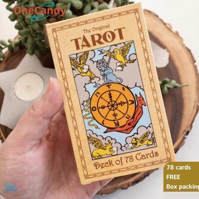 ASTAROL Kartu Tarot Rider Waite Original Tarot 78 Cards Ramalan Kartu Tarot