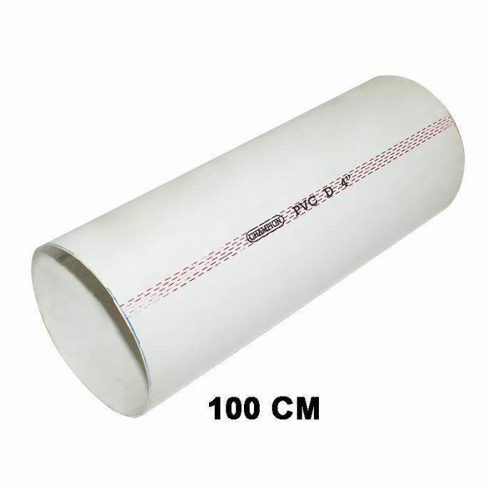 IYLBISC EELIC PIA-PVC4I PIPA PVC UKURAN 4 INCH 100 CM  PIPA SALURAN AIR DAN COCOK UNTUK KERAJINAN TA