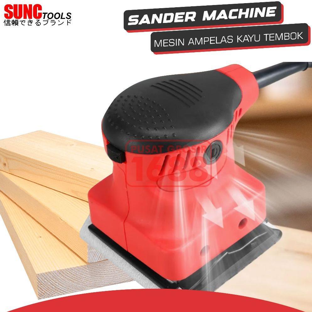 Mesin Amplas Kayu Elektrik Sander Amplas Tembok Electric Sander