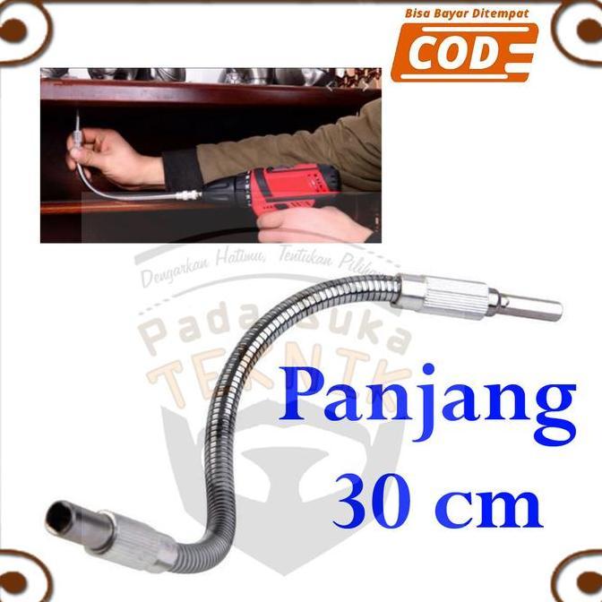 AHROKA sambungan kepala bor fleksibel/fleksibel konektor bor stainless