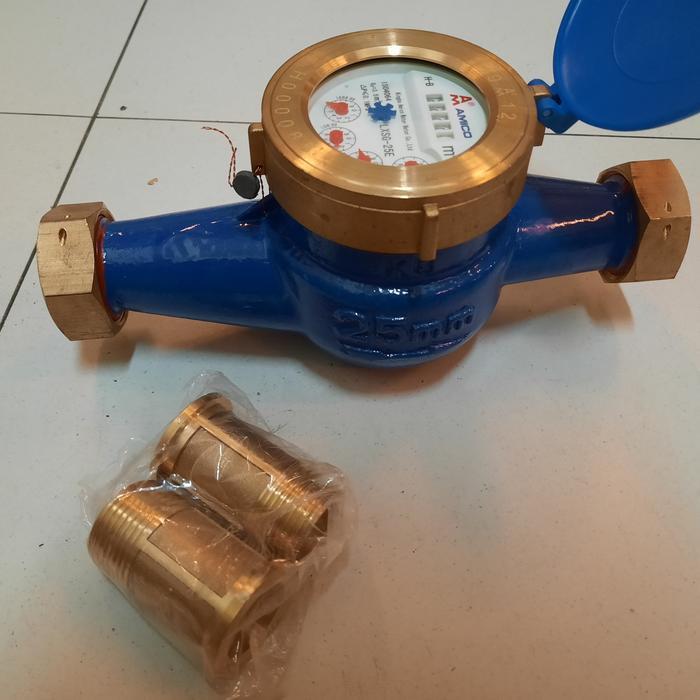 Water Meter AMICO drat 1"(inch) Flow Meter / Meteran Air AMICO