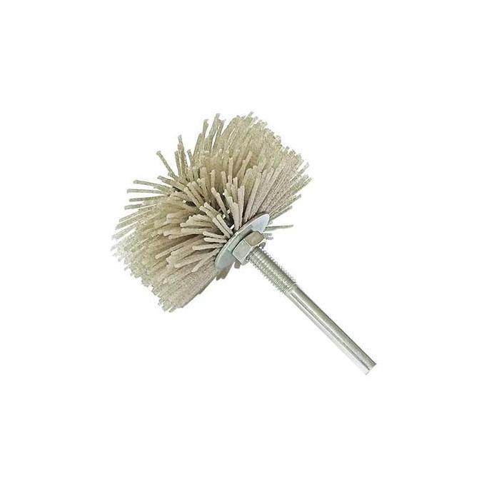 AHROKA EELIC SIT-POLES80MM Sikat Poles Bor Listrik Kawat Abrasif Nylon Untuk Penghalus Furniture Kay