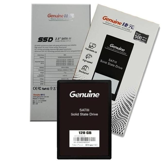 TERBARU - SSD GENUINE 128GB SATA III / GENUINE 128 GB SATA