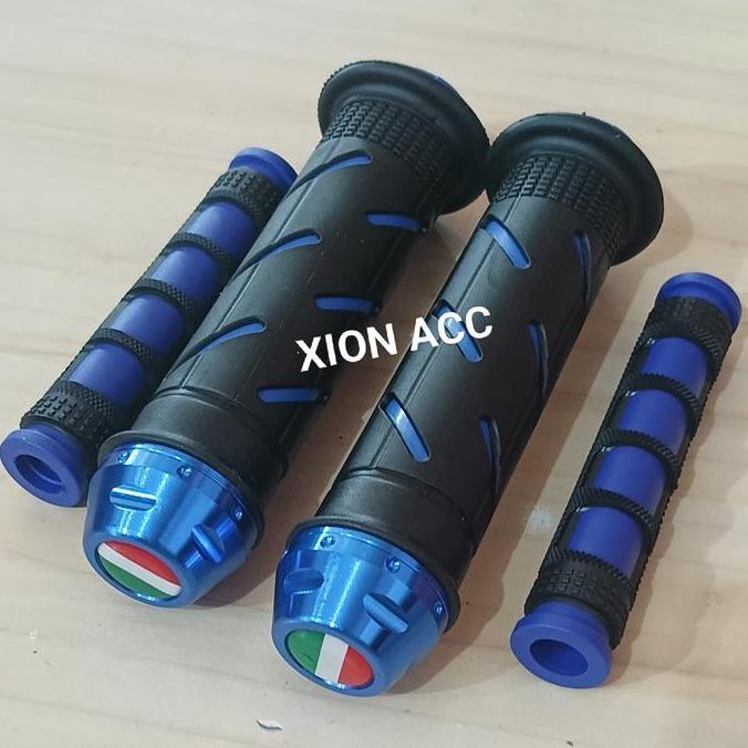 Buana.Metkoljaya - Paket Handgrip Plus Karet Handel Rem / Grip Variasi Set Jalu Stang Motor Beat Var