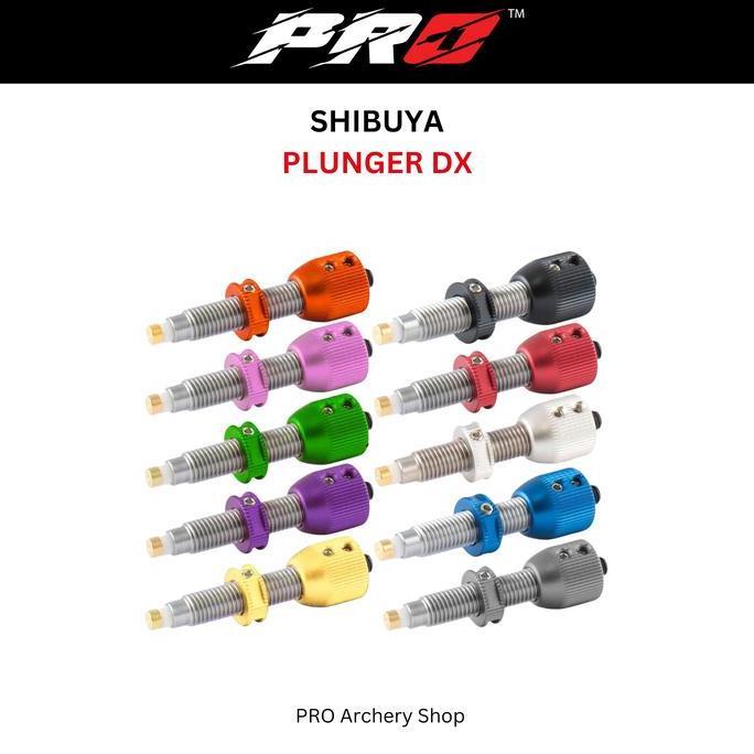 PLUNGER BUTTON SHIBUYA DX / PLUNGER PANAHAN / ALAT PANAHAN / PLUNGER SHIBUYA / PRO ARCHERY SHOP