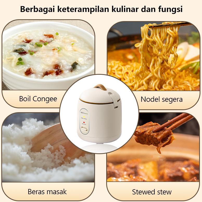 BIG PROMO MAIMEITE Magic Com 1.2 liter Penanak nasi Kecil dan portabel Low watt Rice Cooker