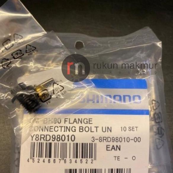 Promo Shimano SM-BH90 Flange Connecting Bolt Include Olive Connector For Shifter Road Bike Discbrake