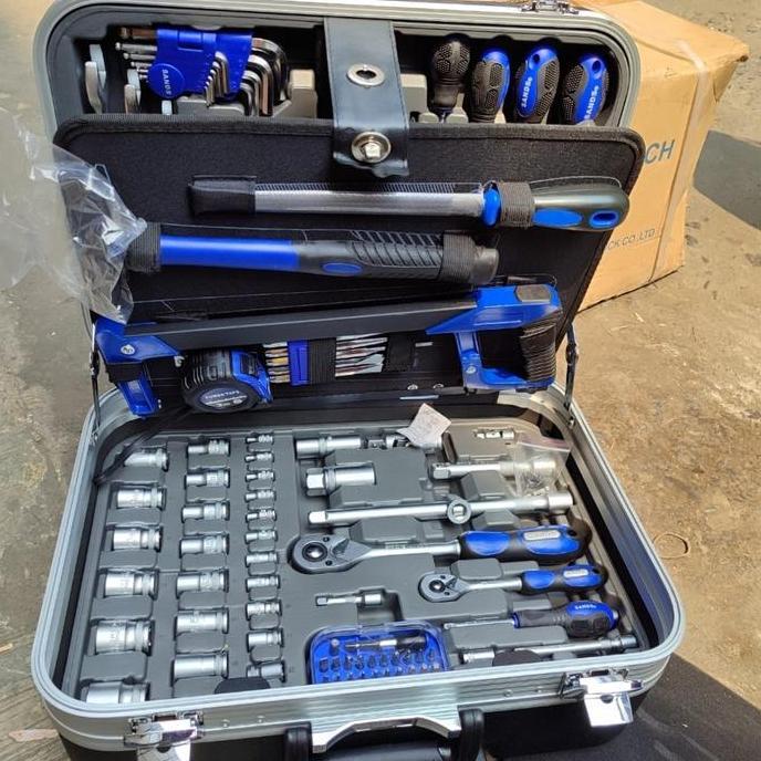 Tool set 132 Pcs With ABS Box Sands kunci set perlengkapan bengkel dll