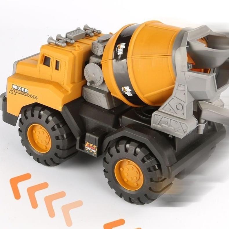 HOT JOYTOYS1 Besar Truk Mainan Teknik Dump Truck Truk Mainan Bulldozer Excavator Traktor Mobil Maina