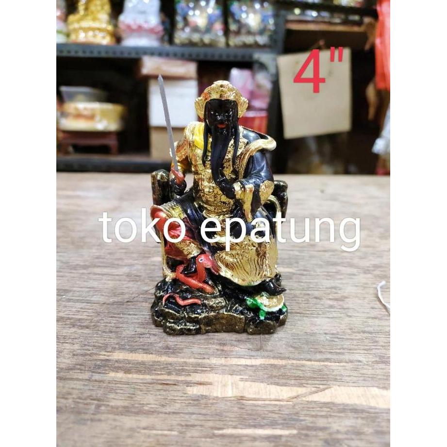 patung hian tian shang ti hian tien siong tek kong 4 inch fiber