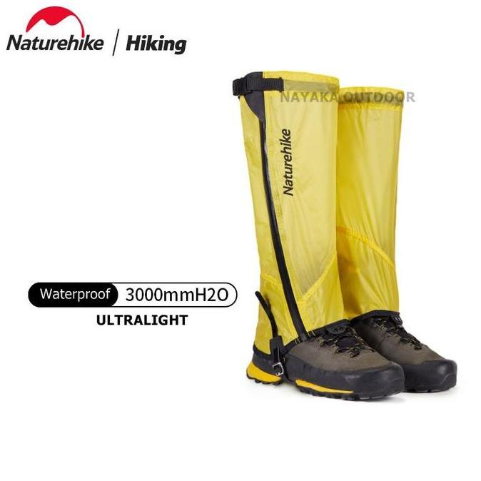Gaiter Ultralight Naturehike NH21HJ004 Waterproof Cover Sepatu Hiking